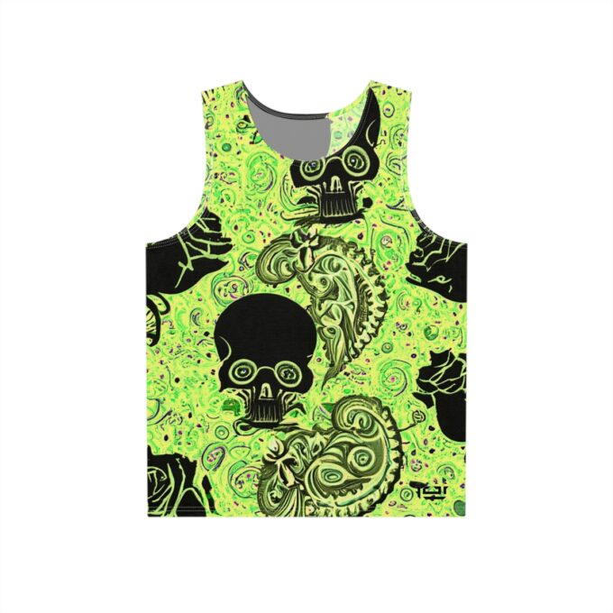 Tanks Oversize Poison Pirate Green Tank - Image 3