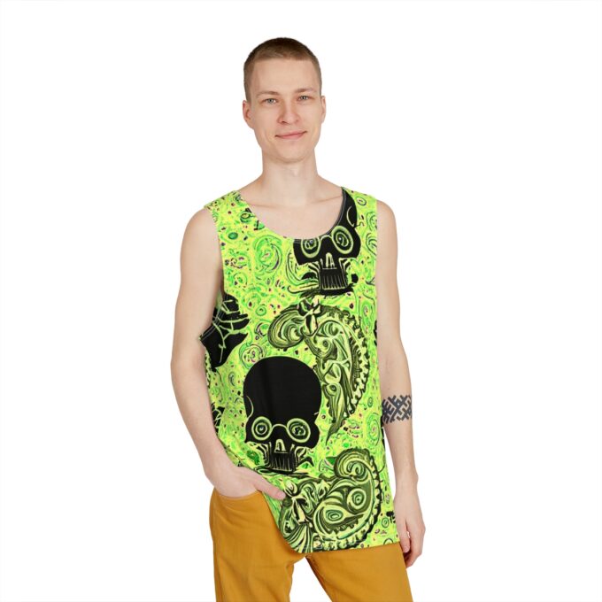 Tanks Oversize Poison Pirate Green Tank - Image 5