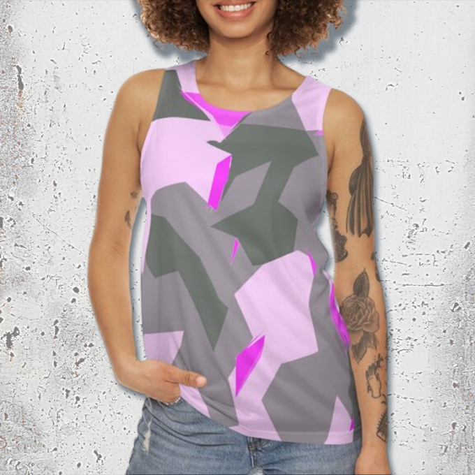 Rosequartz Tank Dual Camo Fitted