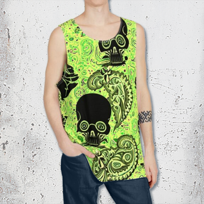 Tanks Oversize Poison Pirate Green Tank