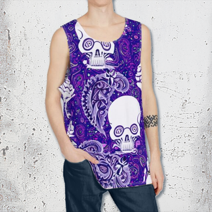 Tanks Oversize Poison Pirate Purple